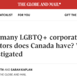 Screen shot of headline of op ed in the Globe and Mail