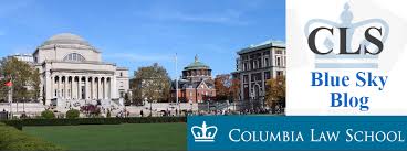 picture of Columbia university and logo for CLS blue sky blog