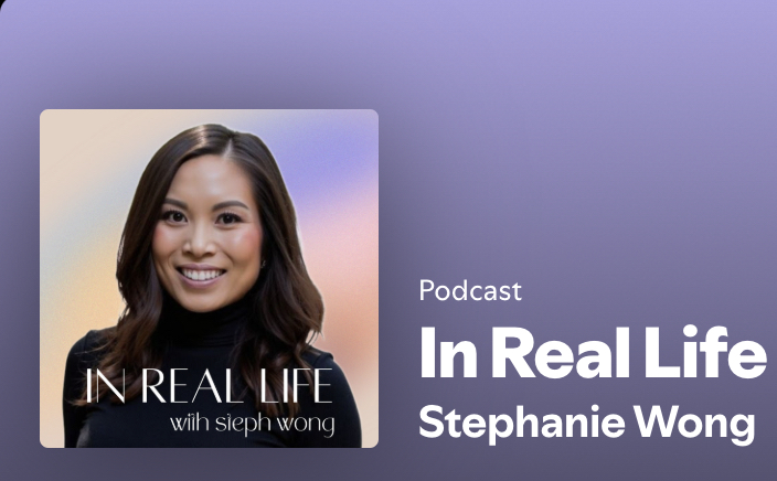 PIcture of Stephanie Wong, Asian woman with medium length black/brown hair and black turtleneck.